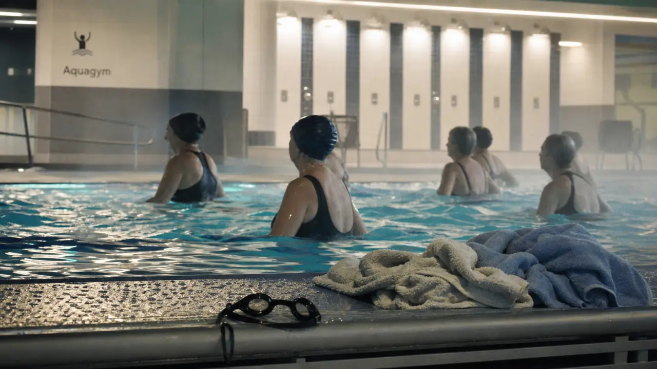 Activités aquatiques Strasbourg : piscine urbaine avec aquagym