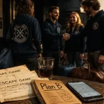 Enterrement de vie de garcon : budget, témoins et idées, table avec plan B