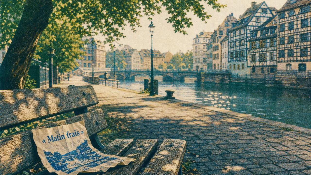 Que faire a strasbourg quand il fait chaud : canaux frais et ombres de la Petite France