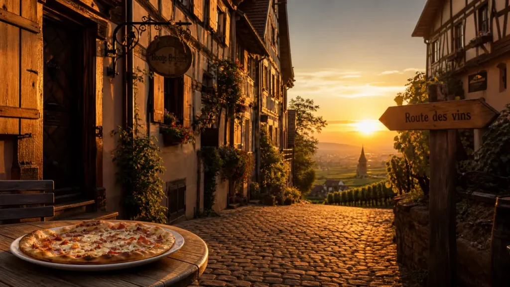 Que faire autour de Strasbourg : route des vins, ruelle alsacienne et vignes