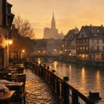 Que faire Strasbourg week end : Petite France et cathédrale, vue pont sur l’Ill
