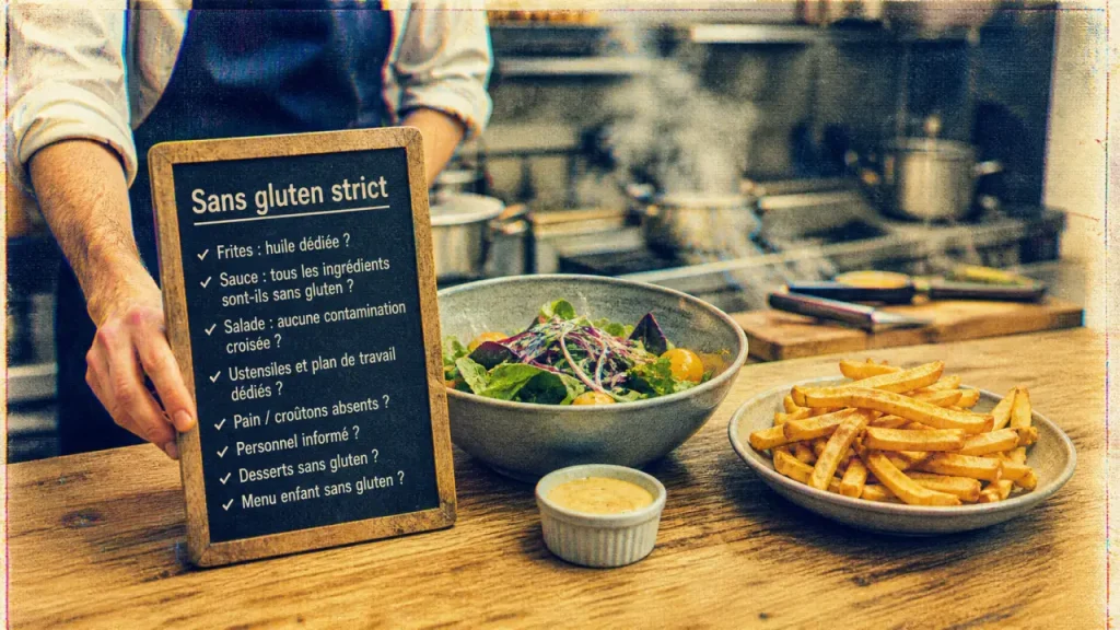 Restaurants sans gluten Strasbourg : questions sur sans gluten strict