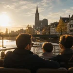 Strasbourg balade en bateau sur l’Ill : Petite France et Cathédrale