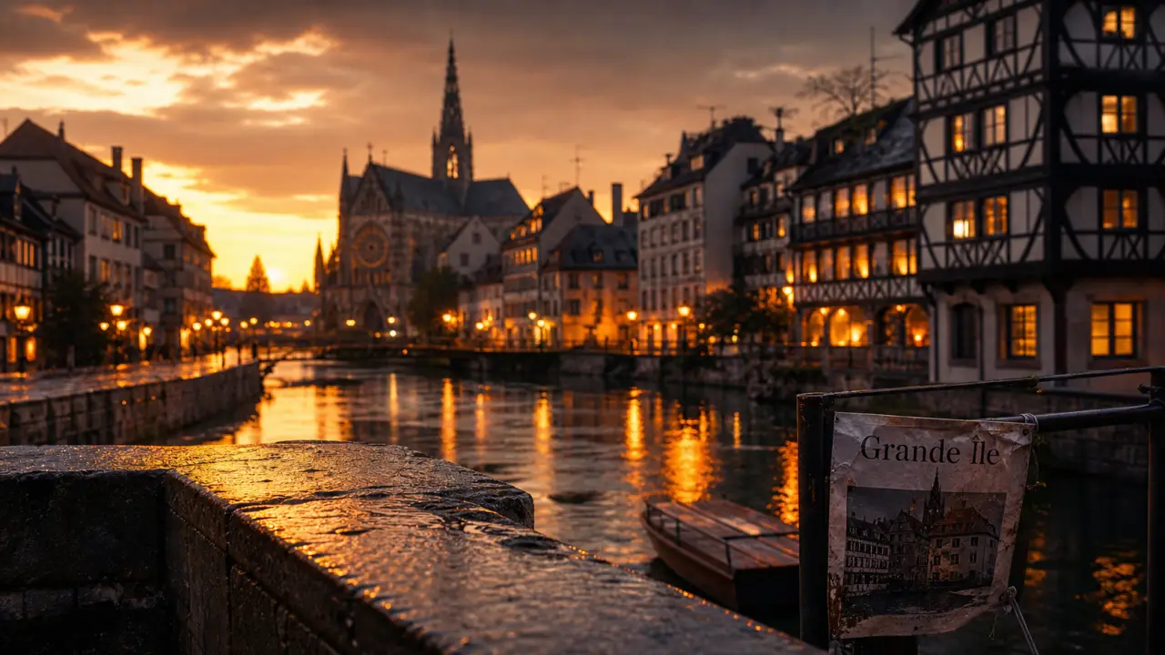 Visiter Strasbourg : cathédrale et Petite France au coucher du soleil