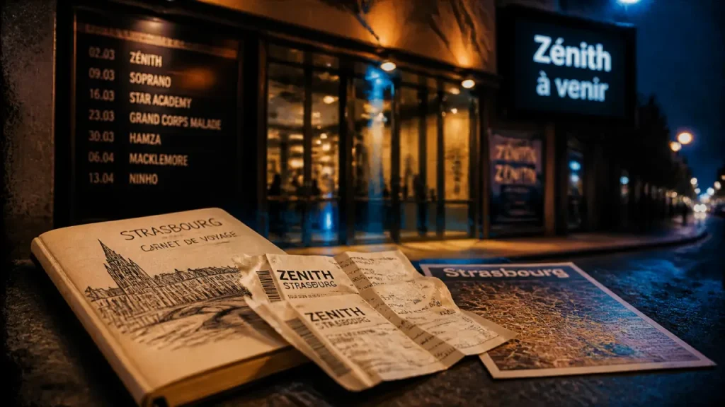 Zénith de Strasbourg événements à venir : agendas avant de réserver