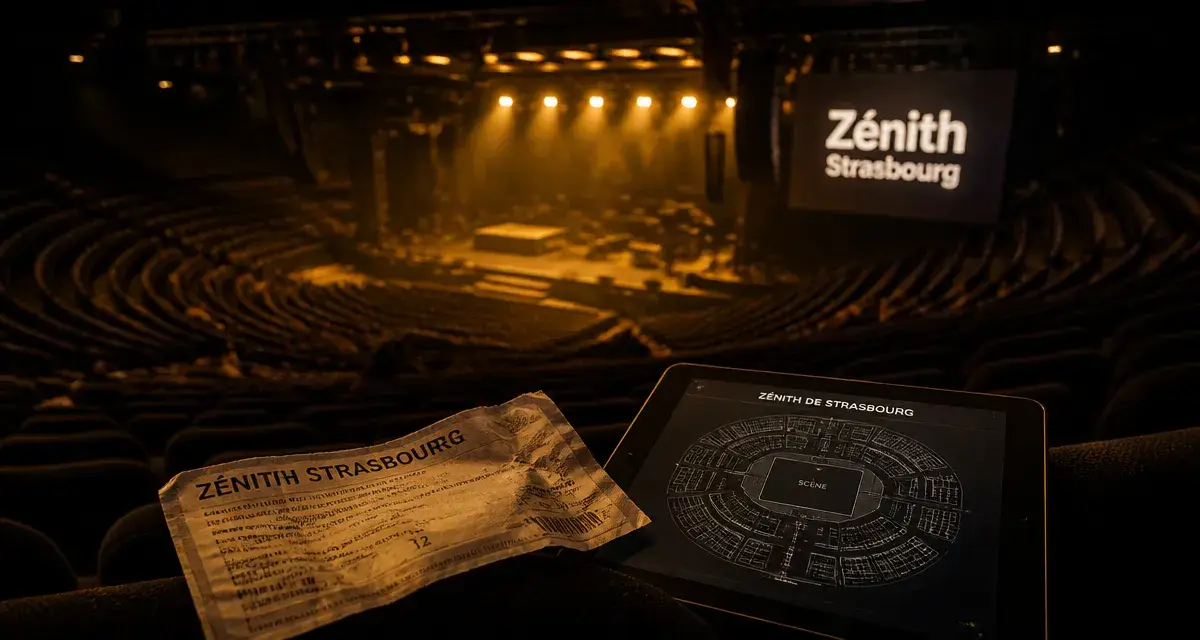 Agenda zenith strasbourg : vue intérieur et billetterie