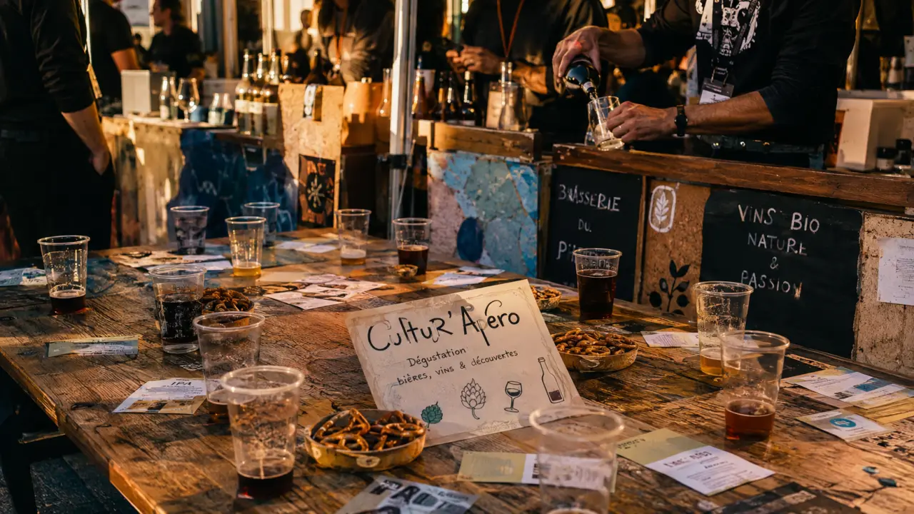 Culture apéro Strasbourg : dégustations à 5 € au Phare Citadelle, gobelets et bretzels