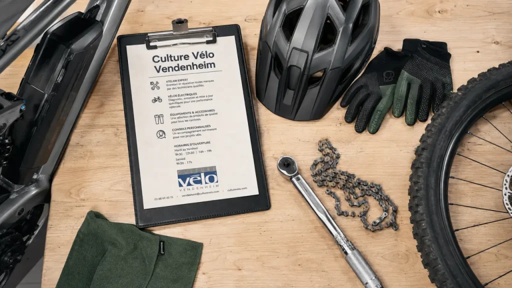 Culture Vélo Strasbourg : le magasin de Vendenheim pour le stock, l’atelier et le retrait sous 2h