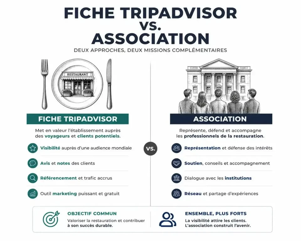 Comparaison entre le restaurant et l'association Table et Culture à Strasbourg pour aider à la désambiguïsation