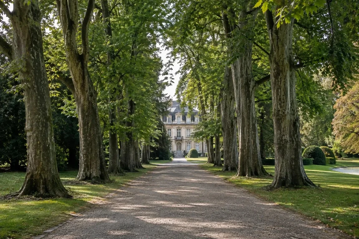 Guide balade nature Strasbourg : parc du château de Pourtalès
