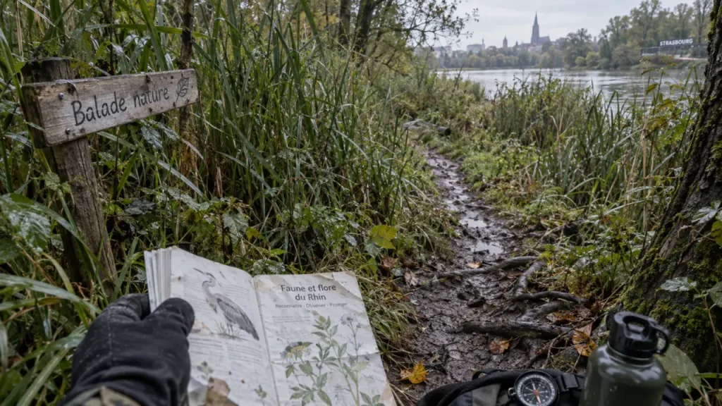 Guide balade nature Strasbourg : sentier sur l’île du Rohrschollen
