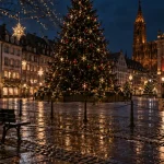 Marchés de noel strasbourg 2020 : Grand Sapin sans chalets, place Kléber