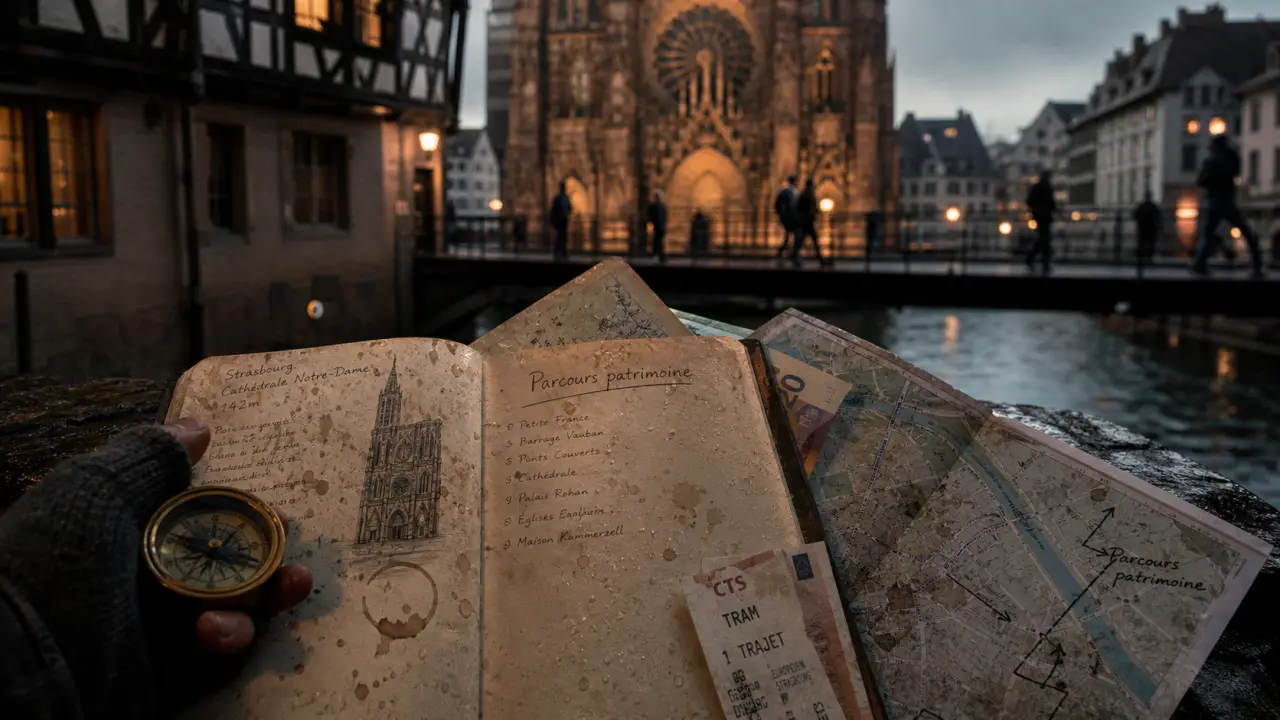 Week end du patrimoine strasbourg : carnet, tram et passerelle sur l’Ill