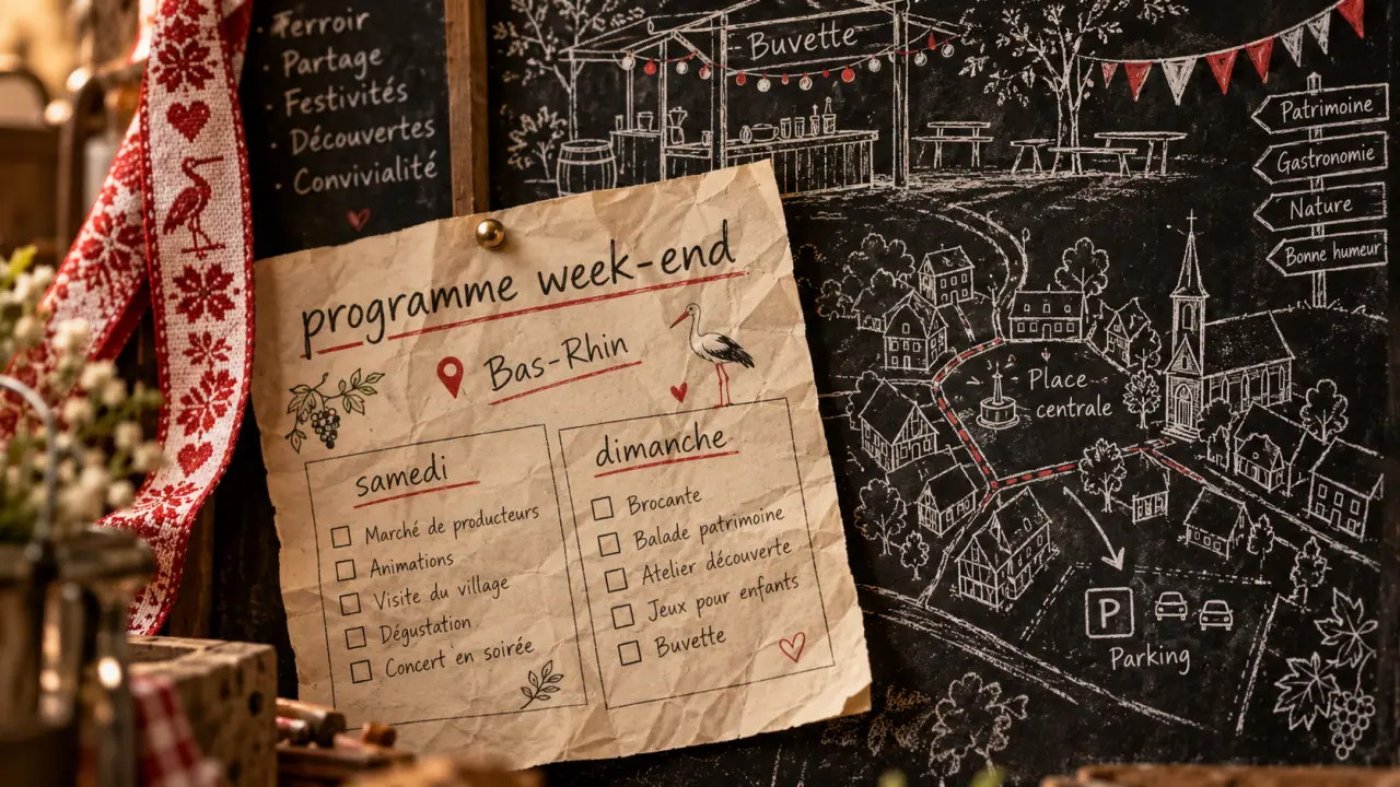 Fête en Alsace ce week-end Bas Rhin : programme et horaires à vérifier