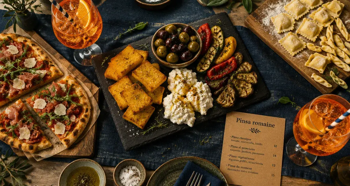 La tavola sociale : antipasti et spritz près de la gare de Strasbourg