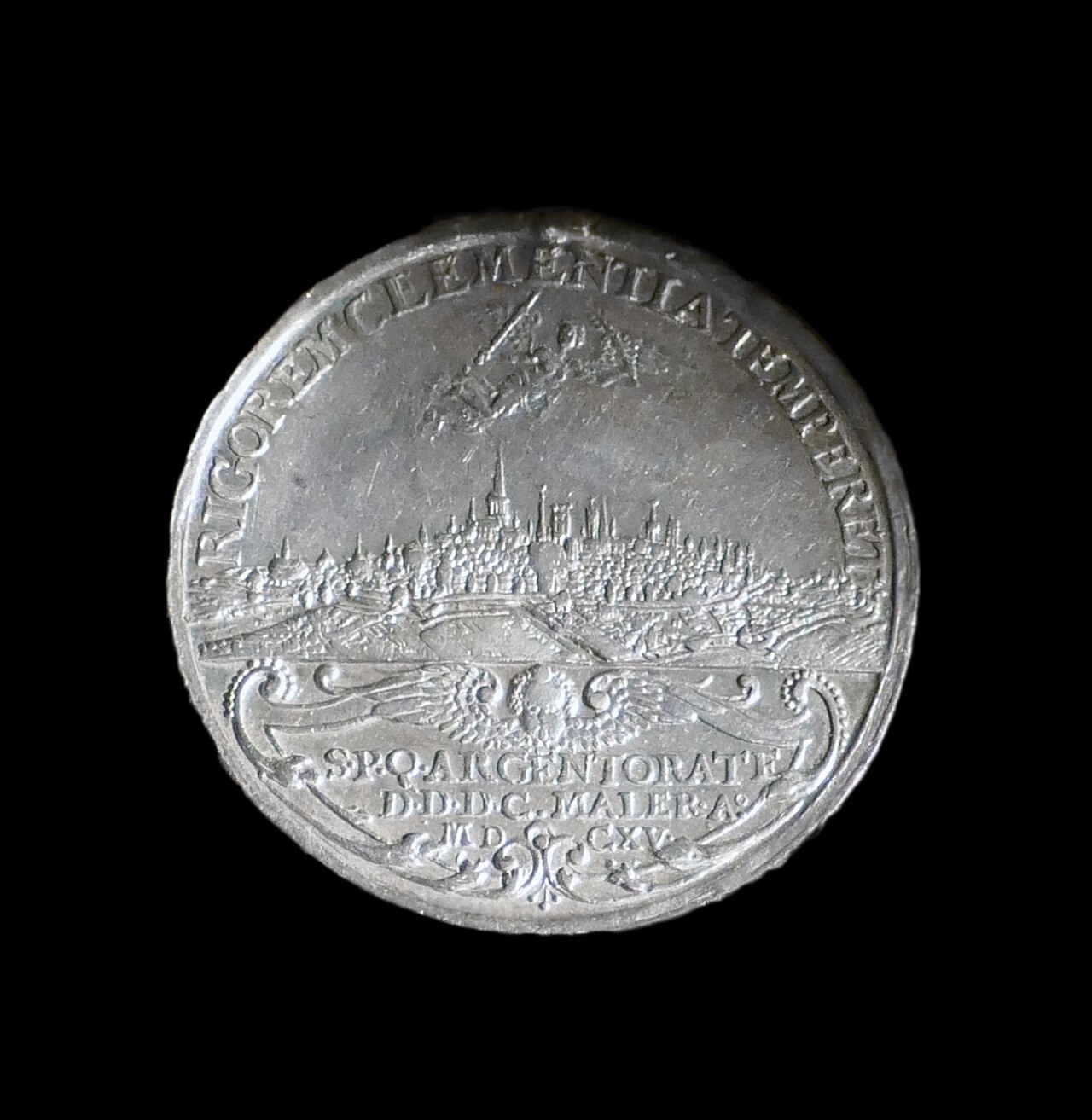 Médaille de Strasbourg de 1615, collection du Musée Historique.