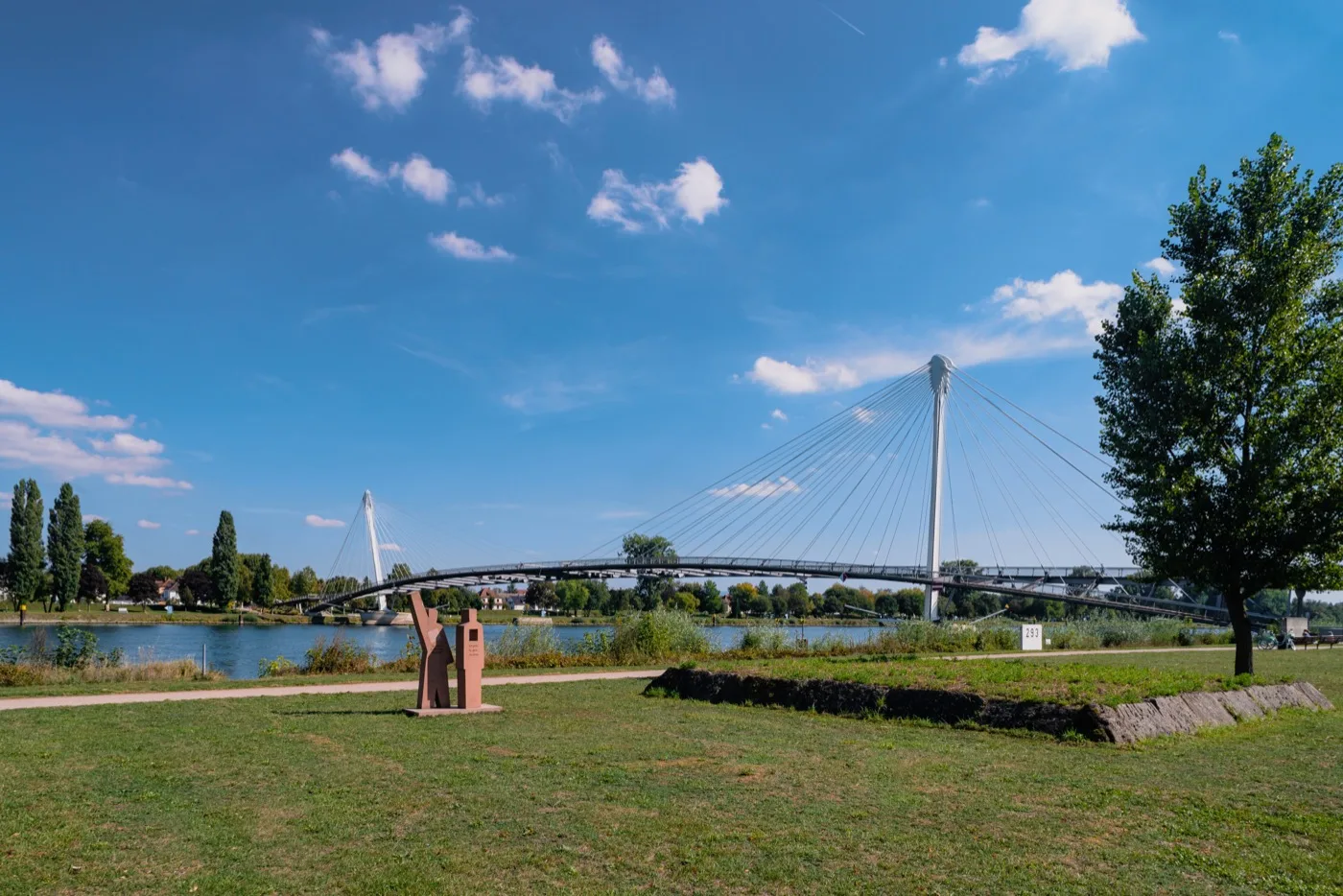 Jardin des Deux-Rives à Strasbourg